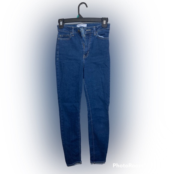 American Apparel AA High Waist Denim Jeans Size 27 - Picture 1 of 10